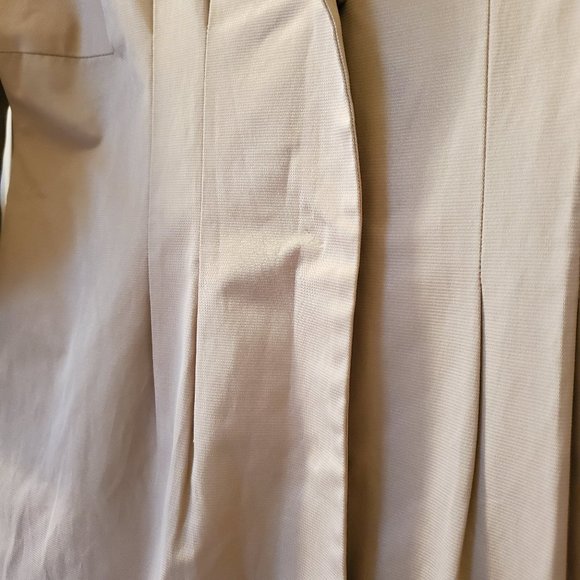 Vertigo Paris Cream Long Coat Jacket with  Snap Front Size L - Picture 2 of 10